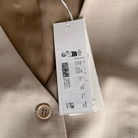 ARKET WOOL BLEND WAISTCOAT - Picture 6 of 7